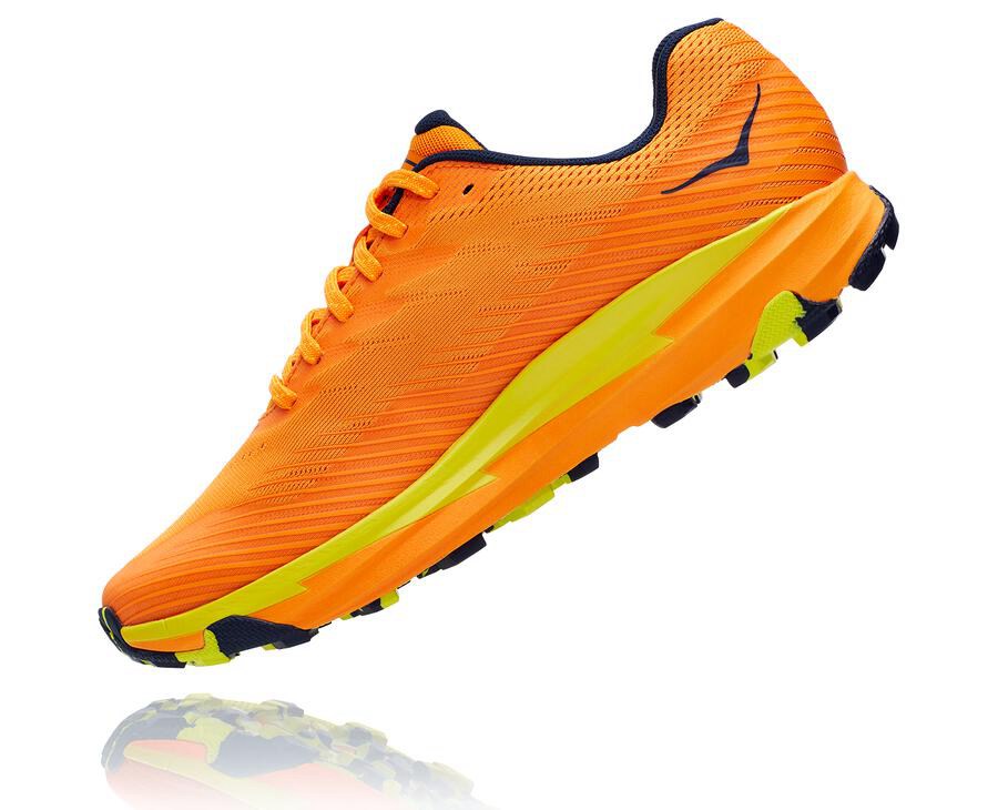 Zapatillas Trail Hoka One One Hombre - Torrent 2 - Naranjas - YCB389216